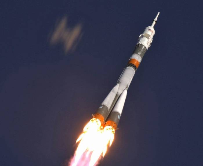 Tên lửa Soyuz được phóng lên quỹ đạo