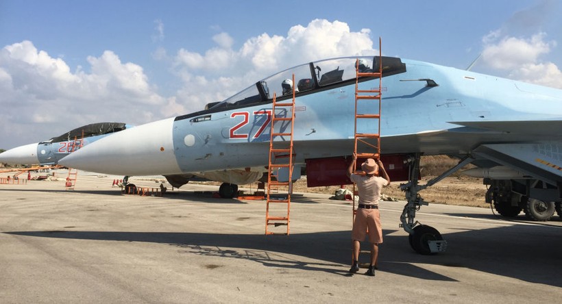 Tiêm kích Su-30SM của Nga tác chiến tại Syria