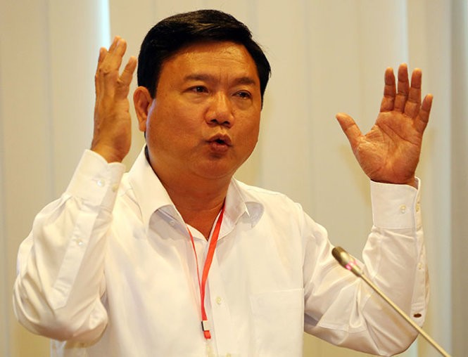 Bộ trưởng Đinh La Thăng - Ảnh: TTO