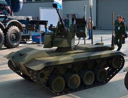 Năm 2016, quân đội Nga sẽ nhận được hàng loạt robot thế hệ mới