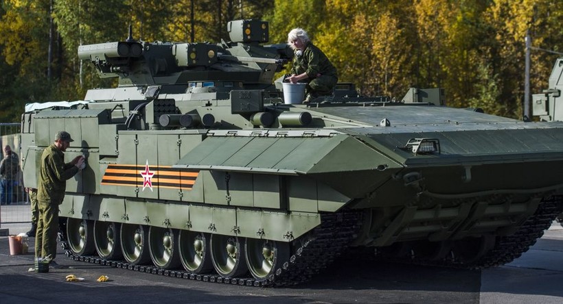 Nga đang thử nghiệm hàng chục xe chiến đấu trên nền tảng Armata