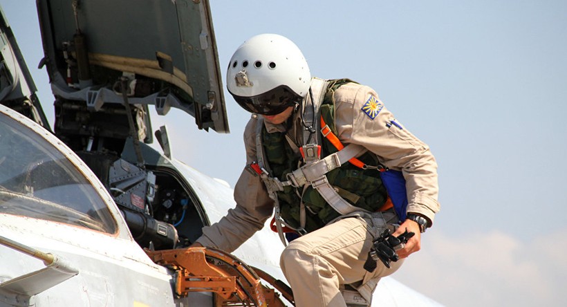 Phi công Nga tại Syria chuẩn bị xuất kích chống khủng bố