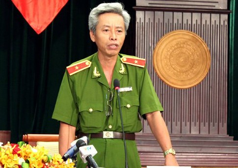Thiếu tướng Phan Anh Minh - Phó giám đốc Công an TP HCM. Ảnh: H.C
