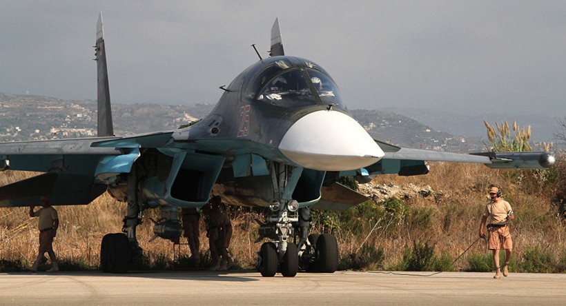 Chiến đấu cơ Su-34 của Nga tham chiến tại Syria