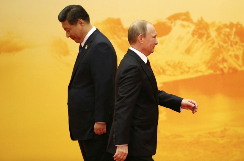Nga và Trung Quốc cùng đối phó với Mỹ nhưng lợi ích rất khác biệt