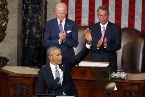 Khả năng thực hiện nghị trình của Tổng thống Obama là không cao khi đảng Cộng hòa khống chế Quốc hội. Ảnh: Reuters