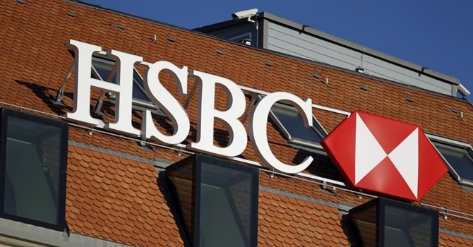 Một chi nhánh ở Genève, Thụy Sĩ của ngân hàng HSBC. Ảnh chụp ngày 09/02/2015. REUTERS/Pierre Albouy