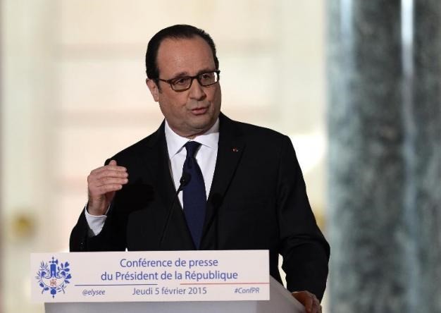 Tổng thống Pháp Francois Hollande. (Ảnh: AFP)