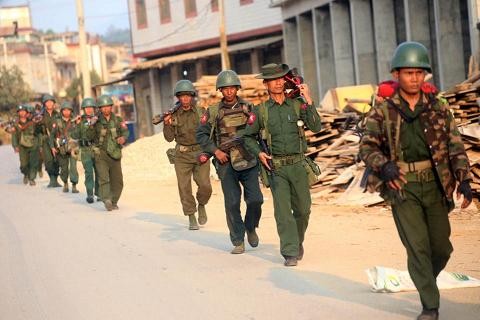 130 người Myanmar chết trận gần biên giới Trung Quốc