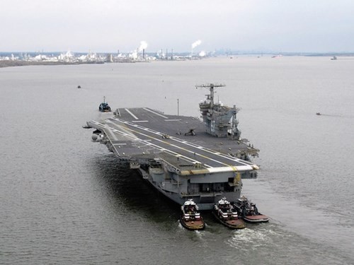 USS Ford sẽ là chiếc tàu sân bay thế hệ mới duy nhất sử dụng radar DBR