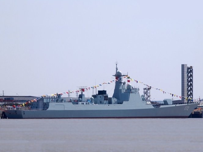 Tàu khu trục Luyang III của Trung Quốc Ảnh: China Defence