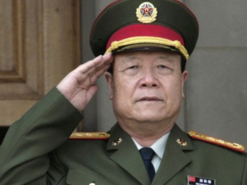 Ông Quách Bá Hùng giữ chức phó chủ tịch Quân ủy trung ương Trung Quốc giai đoạn 2002 - 2012. Ảnh: Reuters
