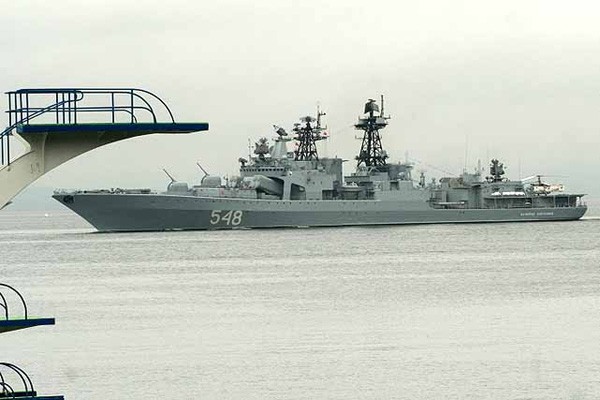Một chiến hạm của hải quân Nga (Ảnh: Hải quân Nga)