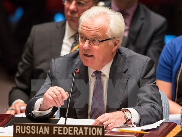 Đại sứ Nga tại Liên hợp quốc, Ông Vitaly Churkin. (Nguồn ảnh: AFP-TTXVN)
