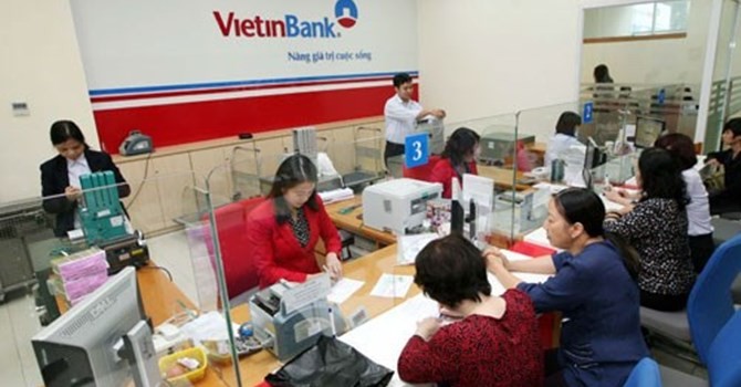 Ngân hàng Vietinbank là một trong 3 ngân hàng Việt Nam lọt danh sách 2.000 công ty đại chúng lớn nhất thế giới - Ảnh: TTXVN.