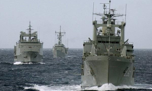 Các chiến hạm của Hải quân Hoàng gia Úc