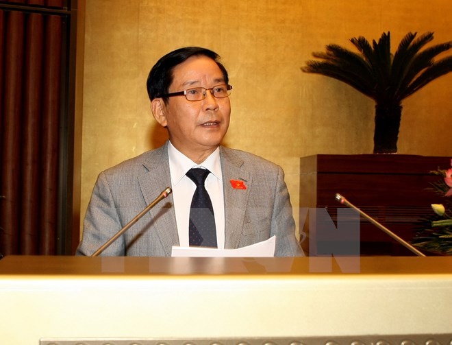 Chủ nhiệm Ủy ban Đối ngoại của Quốc hội Trần Văn Hằng. (Ảnh: Phạm Kiên/TTXVN)