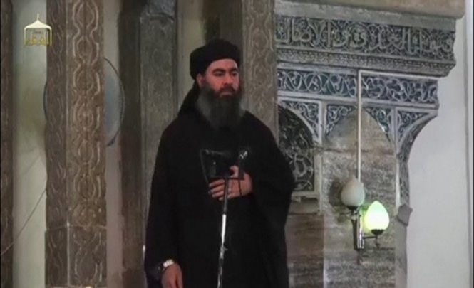 Abu Bakr al-Baghdadi - thủ lĩnh tối cao của IS - Ảnh: Reuters
