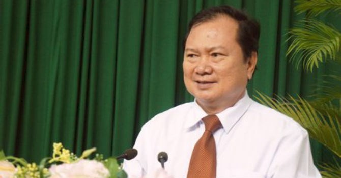 Ông Nguyễn Văn Quang, tân Chủ tịch UBND tỉnh Vĩnh Long nhiệm kỳ 2011 - 2016. Ảnh: Báo Vĩnh Long