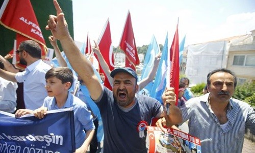 Biểu tình phản đối Trung Quốc bùng phát ở Thổ Nhĩ Kỳ