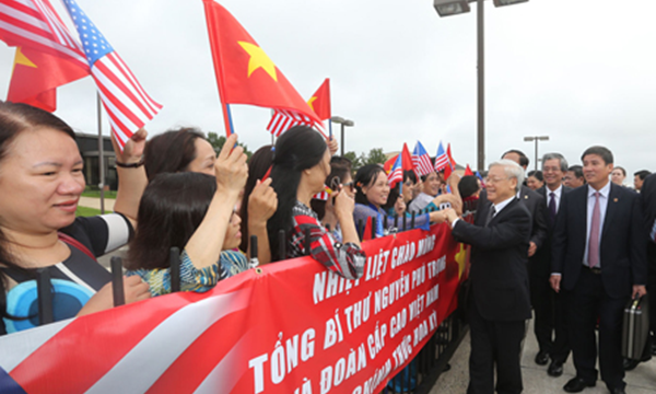 Tổng bí thư Nguyễn Phú Trọng thăm chính thức Mỹ