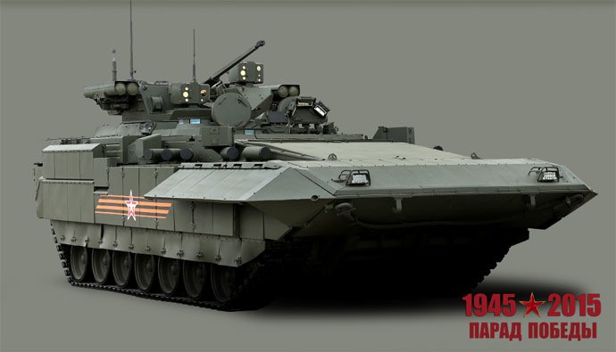 Khám phá bí mật siêu xe BMP T-15 Armata