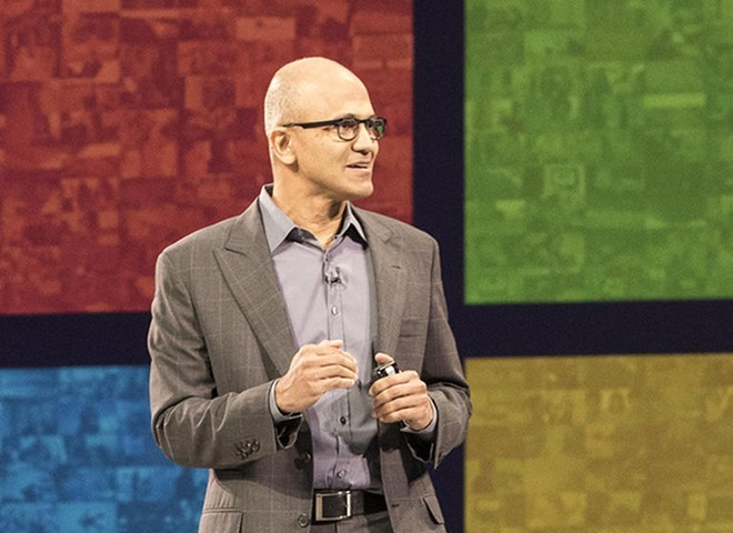 CEO Microsoft Nadella đưa ra lời cam kết mạnh mẽ cho tương lai của Windows Phone. Ảnh: ZDNET.