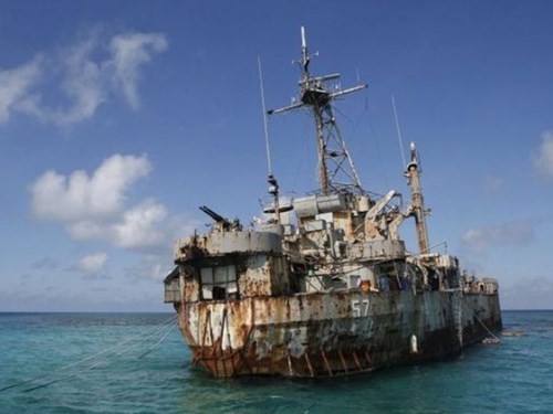 Con tàu được Philippines sử dụng như một cách đánh dấu chủ quyền trên biển