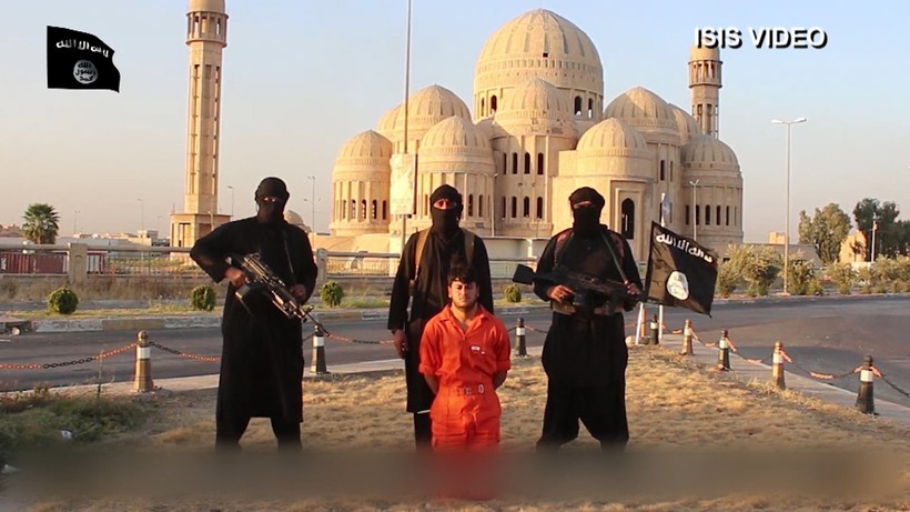 IS tung video thiêu sống 4 chiến binh Hồi giáo 