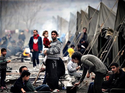 Người Syria trong các trại tị nạn tại Lebanon