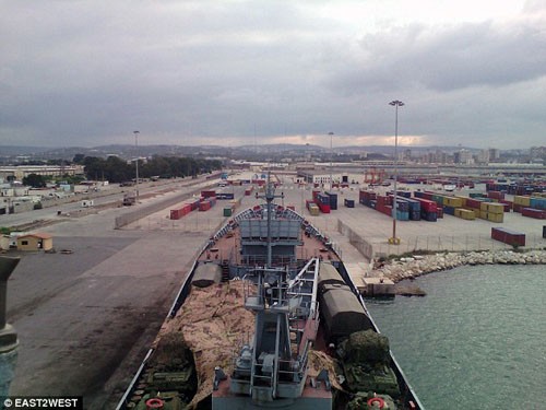 Nga đang nâng cấp Tartus thành căn cứ hải quân quy mô lớn. Ảnh: Dailymail