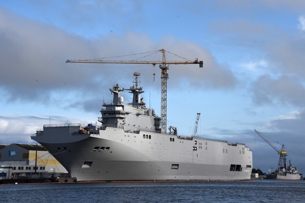 Nga đề xuất trang bị hệ thống "Pobeditel" cho tàu Mistral