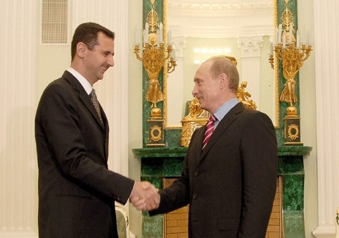 Tổng thống Nga V.Putin và Tổng thống Syria Bashar al-Assad