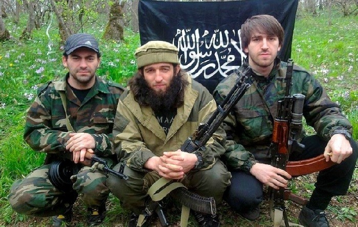 Chỉ huy khủng bố IS Bắc Kavkaz Rustam Aselderove.và đồng bọn
