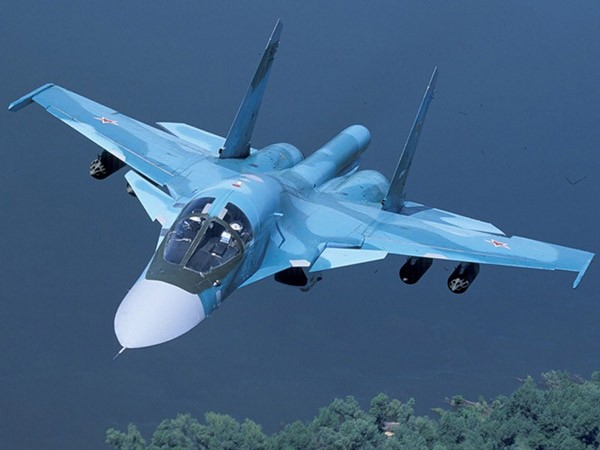 Tiêm kích mang bom Su-34 Fullback