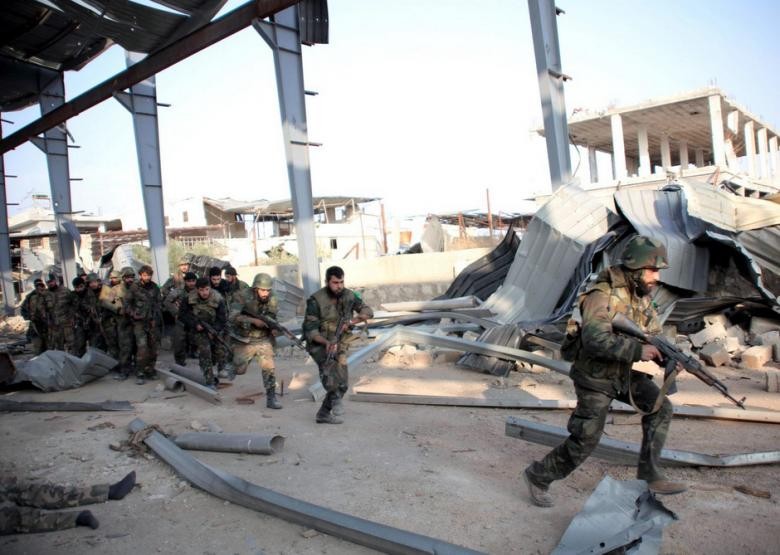Vệ binh cộng hòa Syria chiếm nhà máy xi măng Sheikh Sa'eed   