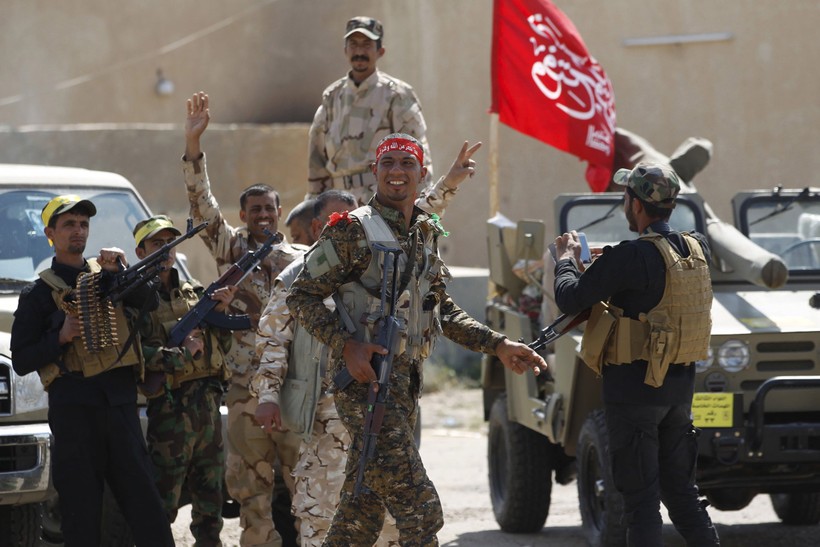 Video: Dân quân Shiite Iraq tấn công, diệt nhiều thủ lĩnh và chiến binh IS