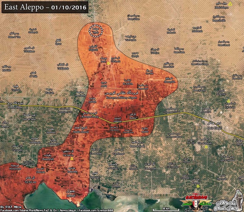 Tiger Forces thực hành đánh đêm ở Đông Aleppo