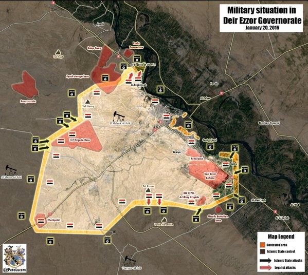 Quân đội Syria diệt 20 tay súng IS ở ngoại vi sân bay Deir Ez-Zor