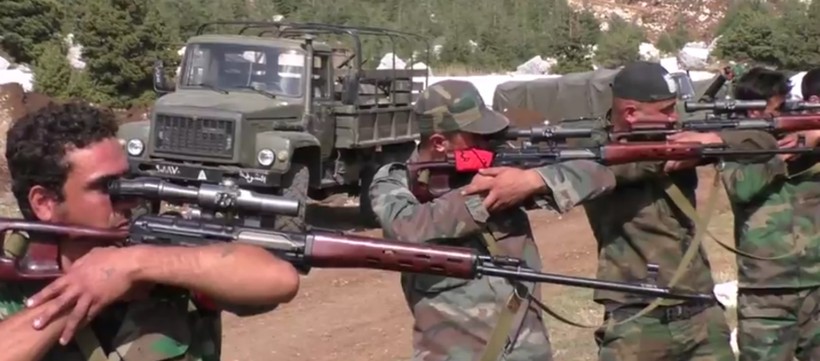 Video: Cố vấn quân sự Nga huấn luyện lính bắn tỉa Syria
