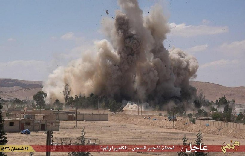 IS phá hủy nhà tù cổ ở thành phố Palmyra