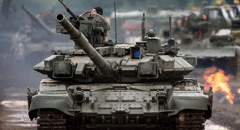 Tăng T-90 Nga tham chiến ở Aleppo, Syria