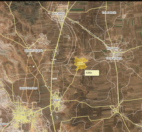 Lữ đoàn 154 và Hezbollah giành được làng Kiffeen, Bắc Aleppo