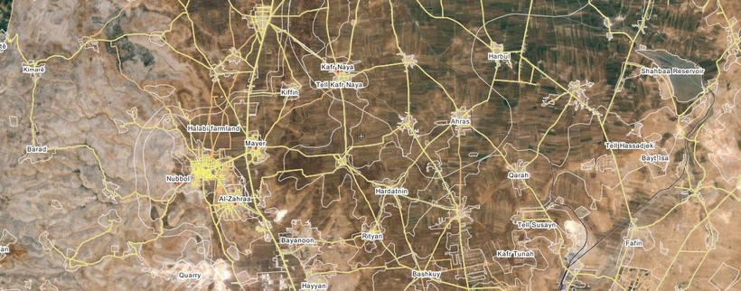 Hezbollah, Quân đội Syria tấn công thị trấn Bayyanoun Kafr Naya, Bắc Aleppo
