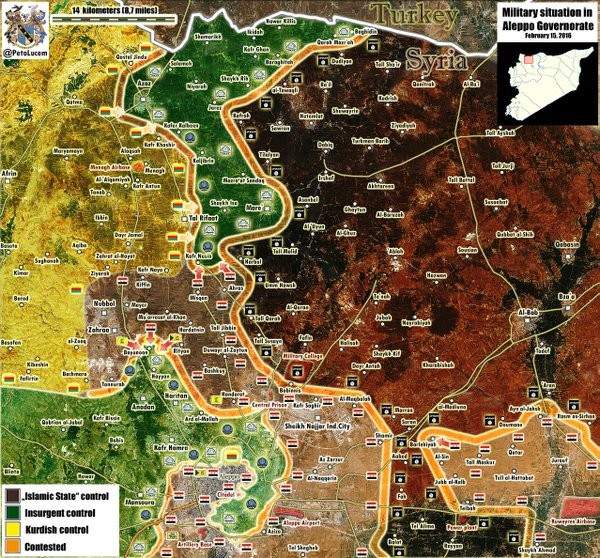 Quân đội Syria tấn công đánh chiếm làng Misqan