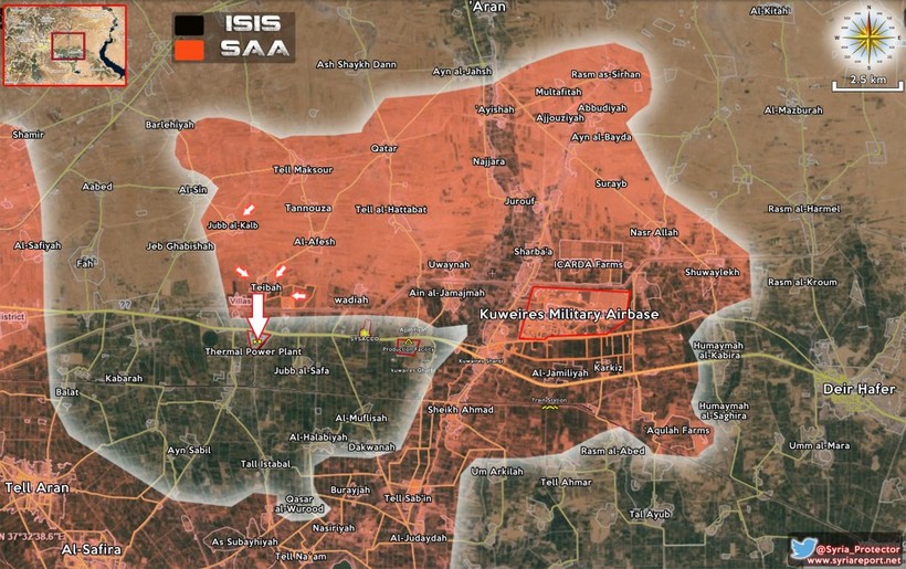 Lực lượng đặc biệt tinh nhuệ Tigers chiếm Nhà máy nhiệt điện Aleppo