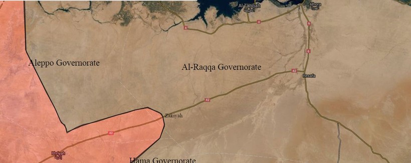 Chiến cuộc tỉnh Al-Raqqa, cuộc chiến gian nan chống IS