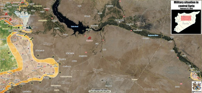 Quân đội Syria quyết liệt chiến đấu giành lại đường Khanasser-Ithriyah