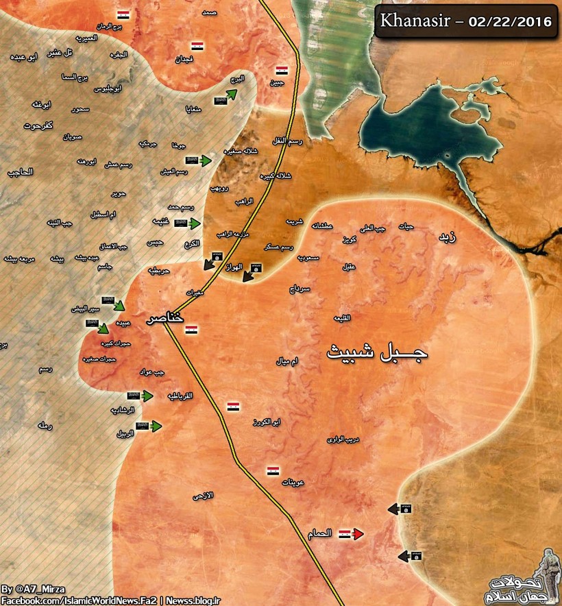 IS chiếm ưu thế, lực lượng Tigers chuyển địa bàn tấn công sang đông nam Aleppo