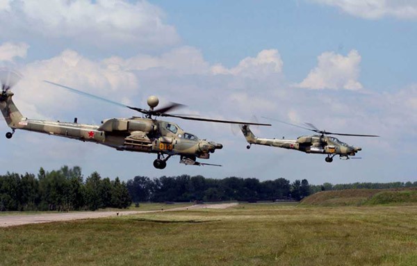 Video: Uy lực dữ đội của Mi-28 "Thợ săn đêm" và Mi-24 "Cá sấu"